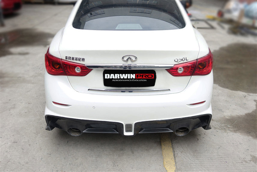 2014-2017 Infiniti Q50 Sedan EAU ROUGE Style Rear Bumper