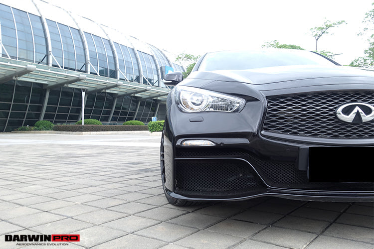 Darwinpro 2014-2022 Infiniti Q50 Sedan EAU ROUGE Style Front Bumper