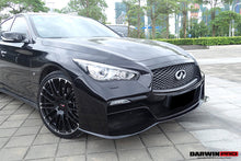 Load image into Gallery viewer, Darwinpro 2014-2022 Infiniti Q50 Sedan EAU ROUGE Style Front Bumper