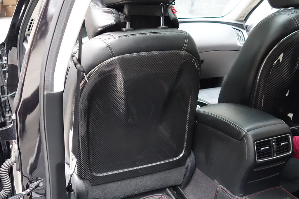 2014-2022 Infiniti Q50 Sedan Dry Carbon Fiber Seatback Replacement