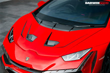 Load image into Gallery viewer, DarwinPRO 2015-2025 Lamborghini Huracan LP610 &amp; LP580 &amp; EVO &amp; Tecnica BKSSII Style Hood