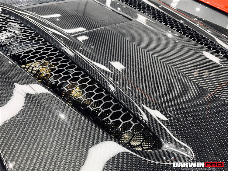 2015-2020 McLaren 540c 570s Coupe Autoclave Carbon Fiber Rear Engine Trunk Replacement - DarwinPRO Aerodynamics