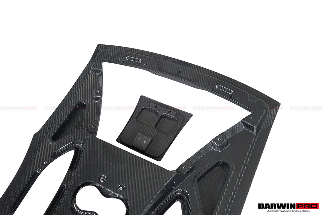 2015-2020 McLaren 540c 570s Coupe Autoclave Carbon Fiber Rear Engine Trunk Replacement - DarwinPRO Aerodynamics