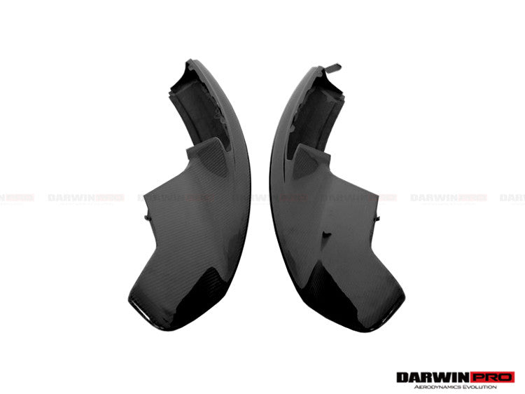 2015-2020 McLaren 540c 570s Front Bumper Side Splitter - DarwinPRO Aerodynamics