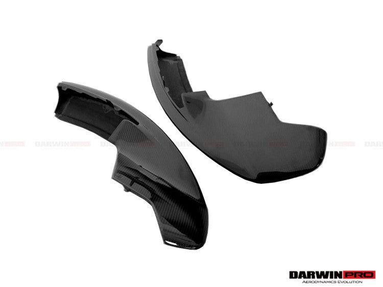 2015-2020 McLaren 540c 570s Front Bumper Side Splitter - DarwinPRO Aerodynamics