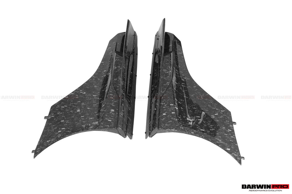 DarwinPRO 2011-2017 McLaren 650S & 12C BKSS Style Side Skirts - DarwinPRO Aerodynamics