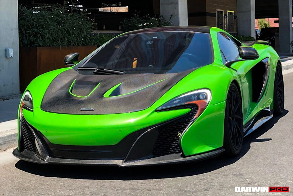 2014-2017 McLaren 650S P1 Style Carbon Fiber Hood