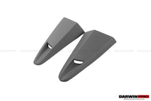 Load image into Gallery viewer, 2011-2017 McLaren 650s &amp; 12C BKSS Style Carbon Fiber Quarter Window Scoops - DarwinPRO Aerodynamics