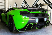 Load image into Gallery viewer, 2014-2017 McLaren 650s Carbon Fiber Rear Bumper - DarwinPRO Aerodynamics