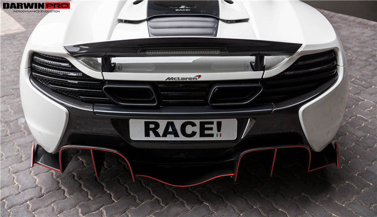 2011-2017 McLaren MP4 12C 650s BKSS Style Rear Diffuser - DarwinPRO Aerodynamics