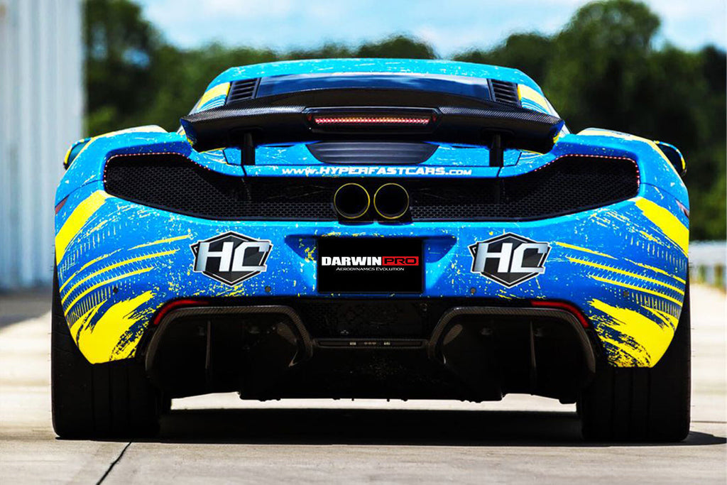 2011-2017 McLaren MP4 12C 650s DPR Style Rear Diffuser