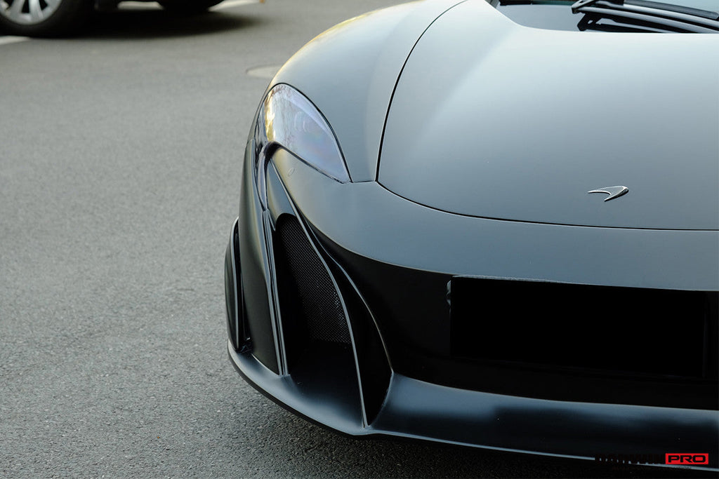 2011-2014 McLaren MP4 12C 675LT Style Front Bumper & Fender - DarwinPRO Aerodynamics