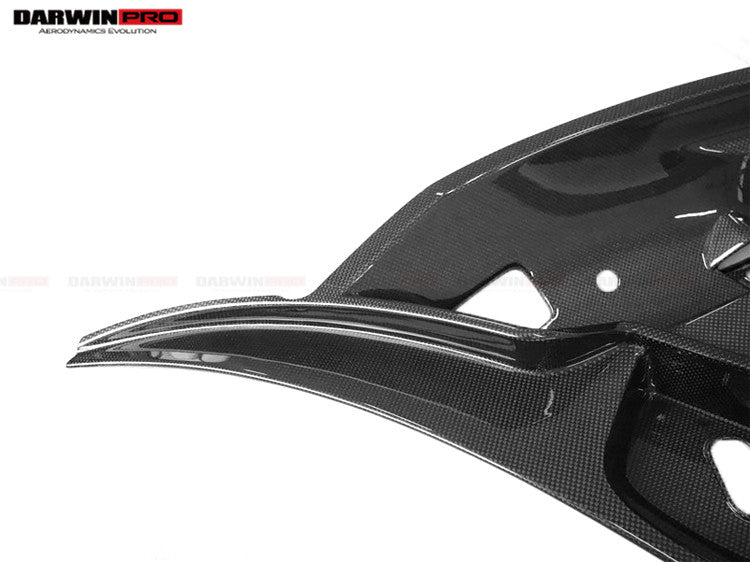 2015-2020 McLaren 540c 570s 570gt Autoclave Carbon Fiber Front Hood Opening Inner Trim - DarwinPRO Aerodynamics