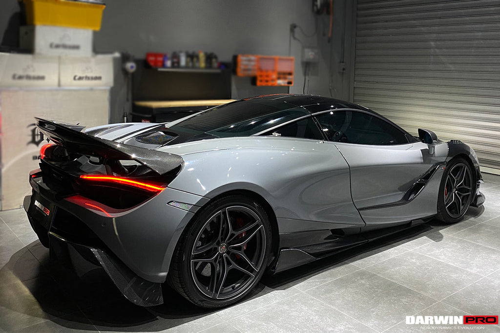 2017-2023 McLaren 720s Se²NWB Style Carbon Fiber Side Door Trims