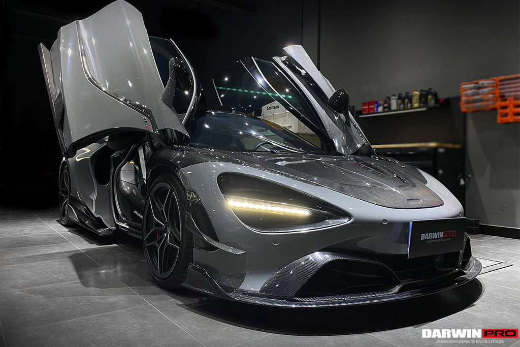 2017-2023 McLaren 720s Se²NWB Style Carbon Fiber Front Lip