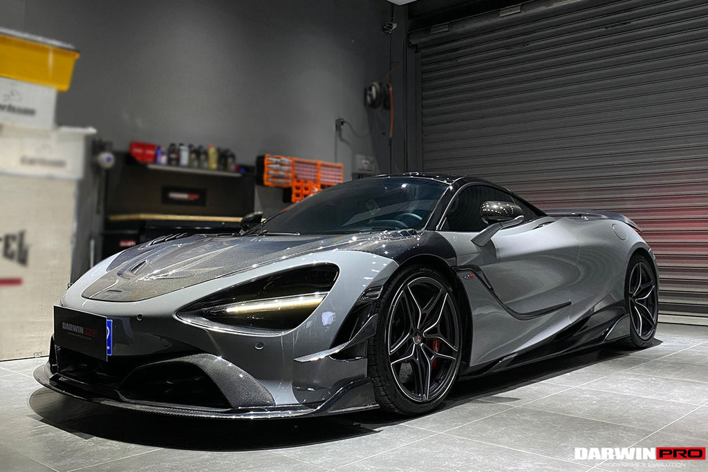2017-2023 McLaren 720s Se²NWB Style Carbon Fiber Side Skirts
