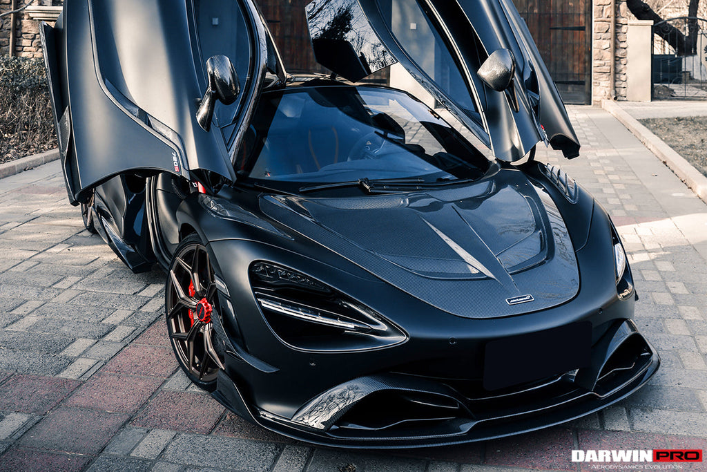 DarwinPRO 2017-2023 McLaren 720s & 765LT Se²NWB Style Carbon Fiber Hood