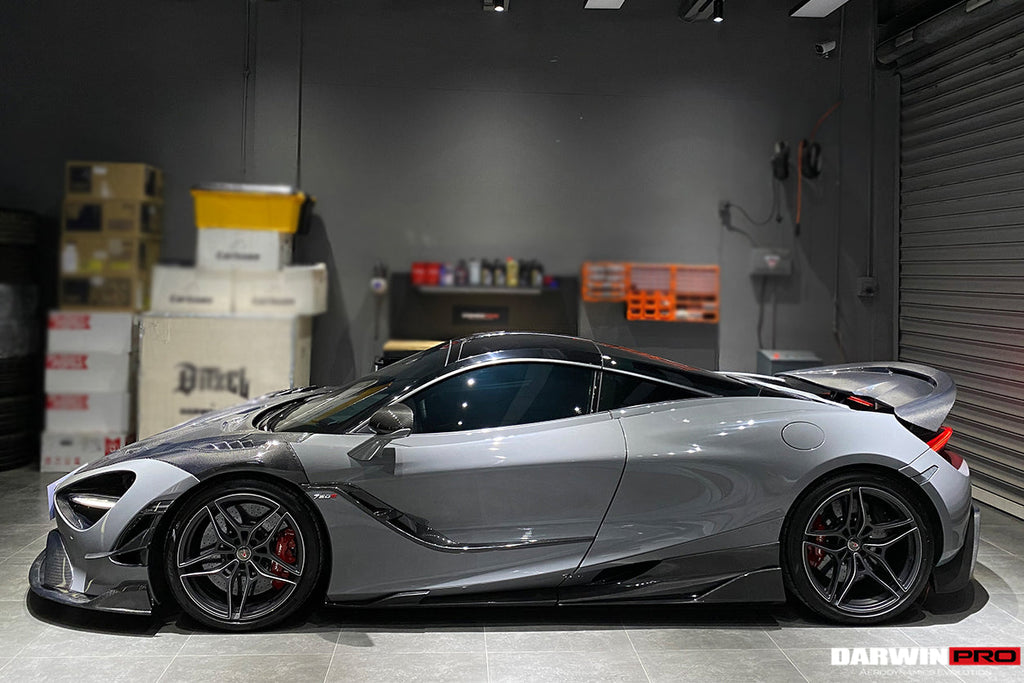 2017-2023 McLaren 720s Se²NWB Style Carbon Fiber Side Door Trims
