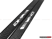 Load image into Gallery viewer, 2014-2021 Mercedes Benz C217 S63 S65 AMG Coupe Autoclave Carbon Fiber Door Sills Steps Cover - DarwinPRO Aerodynamics