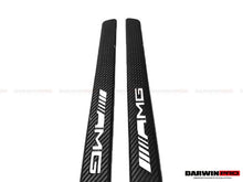 Load image into Gallery viewer, 2014-2021 Mercedes Benz C217 S63 S65 AMG Coupe Autoclave Carbon Fiber Door Sills Steps Cover - DarwinPRO Aerodynamics