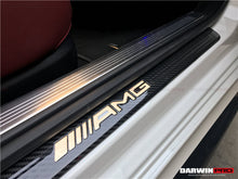 Load image into Gallery viewer, 2014-2021 Mercedes Benz C217 S63 S65 AMG Coupe Autoclave Carbon Fiber Door Sills Steps Cover - DarwinPRO Aerodynamics