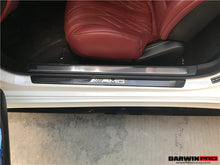 Load image into Gallery viewer, 2014-2021 Mercedes Benz C217 S63 S65 AMG Coupe Autoclave Carbon Fiber Door Sills Steps Cover - DarwinPRO Aerodynamics