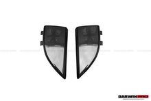 Load image into Gallery viewer, 2014-2021 Mercedes Benz C217 S63 S65 AMG Coupe Carbon Fiber Rear Bumper Caps