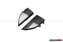 Load image into Gallery viewer, 2014-2021 Mercedes Benz C217 S63 S65 AMG Coupe Carbon Fiber Rear Bumper Caps