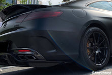 Load image into Gallery viewer, 2014-2021 Mercedes Benz C217 S63 S65 AMG Coupe  Carbon Fiber Trunk Trim