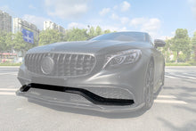 Load image into Gallery viewer, 2014-2017 Mercedes Benz C217 S63 S65 AMG Coupe Carbon Fiber Front Bumper Center Trim