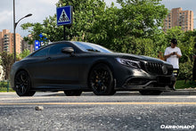 Load image into Gallery viewer, 2014-2021 Mercedes Benz C217 S63 S65 AMG Coupe Carbon Fiber Side Skirts Extension