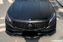 Load image into Gallery viewer, 2014-2017 Mercedes Benz C217 S63 S65 AMG Coupe BKSS Style Carbon Fiber Front Lip