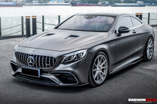 Load image into Gallery viewer, 2014-2021 Mercedes Benz C217 S63 S65 AMG Coupe Carbon Fiber Side Skirts Extension