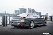Load image into Gallery viewer, 2014-2021 Mercedes Benz C217 S63 S65 AMG Coupe Carbon Fiber Side Skirts Extension