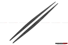 Load image into Gallery viewer, 2014-2021 Mercedes Benz C217 S63 S65 AMG Coupe Carbon Fiber Side Skirts Extension