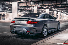 Load image into Gallery viewer, 2014-2021 Mercedes Benz C217 S63 &amp; S65 AMG Coupe BKSS Style Carbon Fiber Rear Diffuser