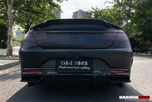 Load image into Gallery viewer, 2014-2021 Mercedes Benz C217 S63 S65 AMG Coupe Carbon Fiber Rear Lip