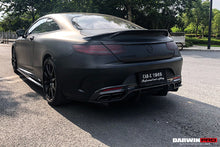 Load image into Gallery viewer, 2014-2021 Mercedes Benz C217 S63 S65 AMG Coupe Carbon Fiber Rear Lip