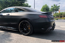 Load image into Gallery viewer, 2014-2021 Mercedes Benz C217 S63 S65 AMG Coupe Carbon Fiber Rear Lip