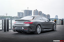Load image into Gallery viewer, 2014-2021 Mercedes Benz C217 S63 &amp; S65 AMG Coupe BKSS Style Carbon Fiber Rear Diffuser