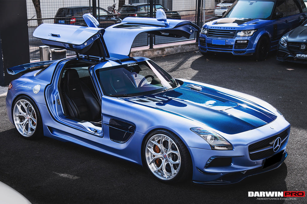 DarwinPRO 2010-2015 Mercedes Benz W197 SLS AMG BKSS Style Side Skirts & Fender