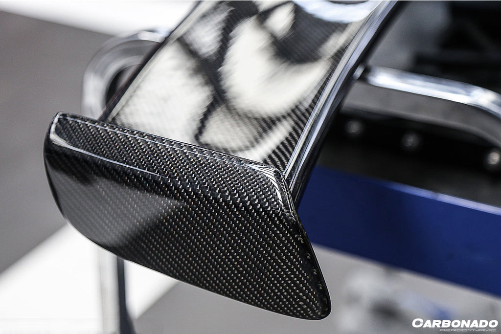 Mercedes Benz W204 C Class  C63 AMG Sedan BKSS Style Carbon Fiber Trunk Spoiler