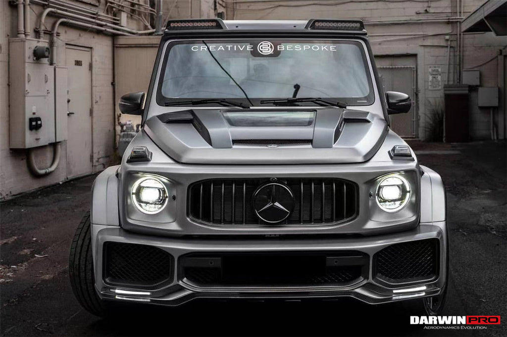 2019-2025 Mercedes Benz W464 W465 G-Class G Wagon G500 & G550 & G63AMG IMP Performance Partial Carbon Fiber Hood