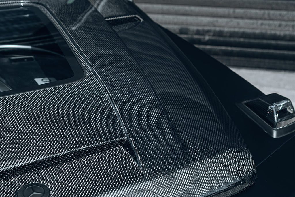 2019-2025 Mercedes Benz W464 W465 G-Class G Wagon G500 & G550 & G63AMG IMP Performance Partial Carbon Fiber Hood
