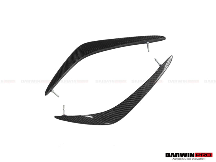 2008-2011 Nissan GTR R35 CBA  Carbon Fiber Front Canards