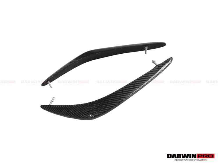 2008-2011 Nissan GTR R35 CBA  Carbon Fiber Front Canards