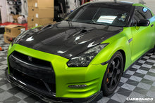 Load image into Gallery viewer, 2008-2016 Nissan GTR R35 CBA DBA BSE Style Carbon Fiber Hood