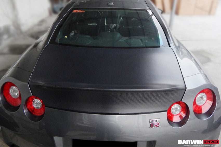 2008-2022 Nissan GTR R35 CBA DBA EBA AMS Style Carbon Fiber Trunk