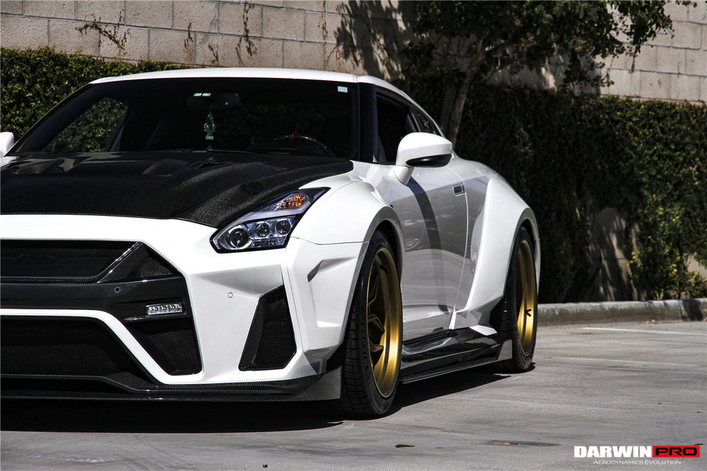 DarwinPRO 2008-2022 Nissan GTR R35 CBA & DBA & EBA BKSSII Style Front Bumper