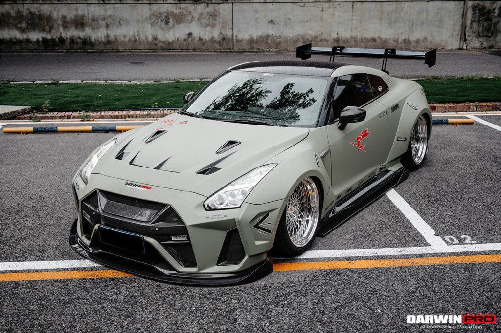 DarwinPRO 2008-2022 Nissan GTR R35 CBA & DBA & EBA BKSSII Style Front Bumper